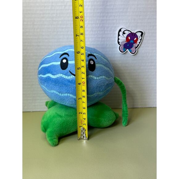 Plants Vs Zombies PVZ Ice Watermelon Melon Plush Stuffed Animal Toy Doll - Picture 2 of 12